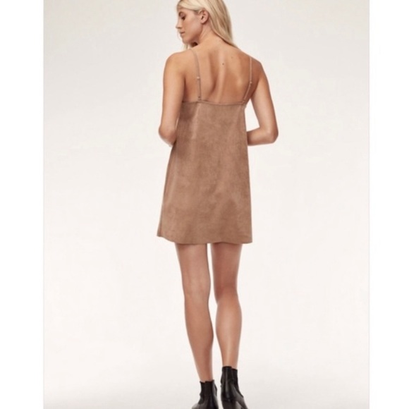 Aritzia Tan Vivienne Dress - Picture 2 of 4
